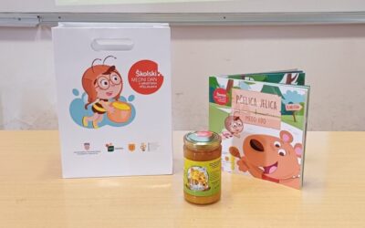 Školski medni dan s hrvatskih pčelinjaka – 1.b razred