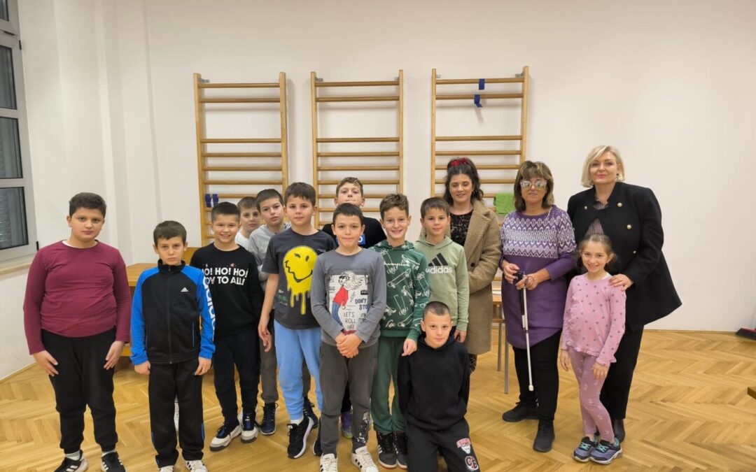 Pogled iz 2. kuta – posjet Udruge slijepih